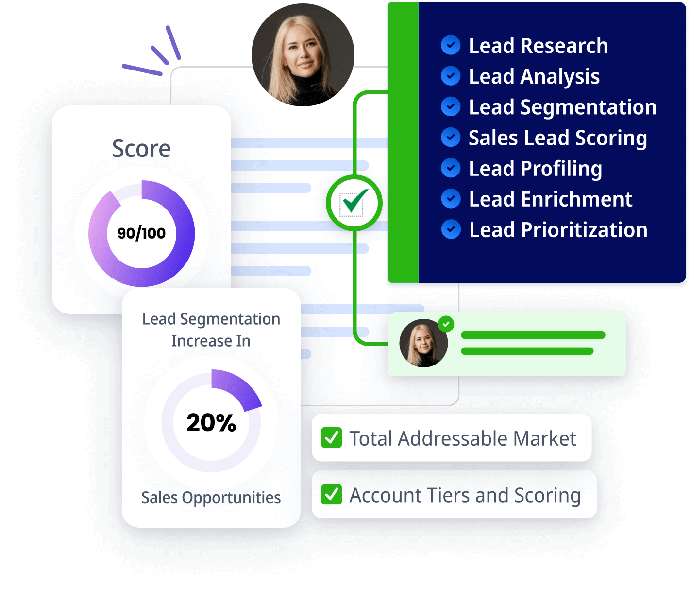 Research, segment and prioritize your lead accounts