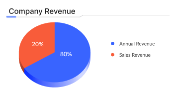 Company Revenue Distribution (Annual & Sales)